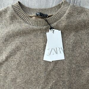 ZARA Brown Sweater NWT